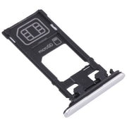 SIM Card Tray + Micro SD Card Tray for Sony Xperia X Performance (Silver)