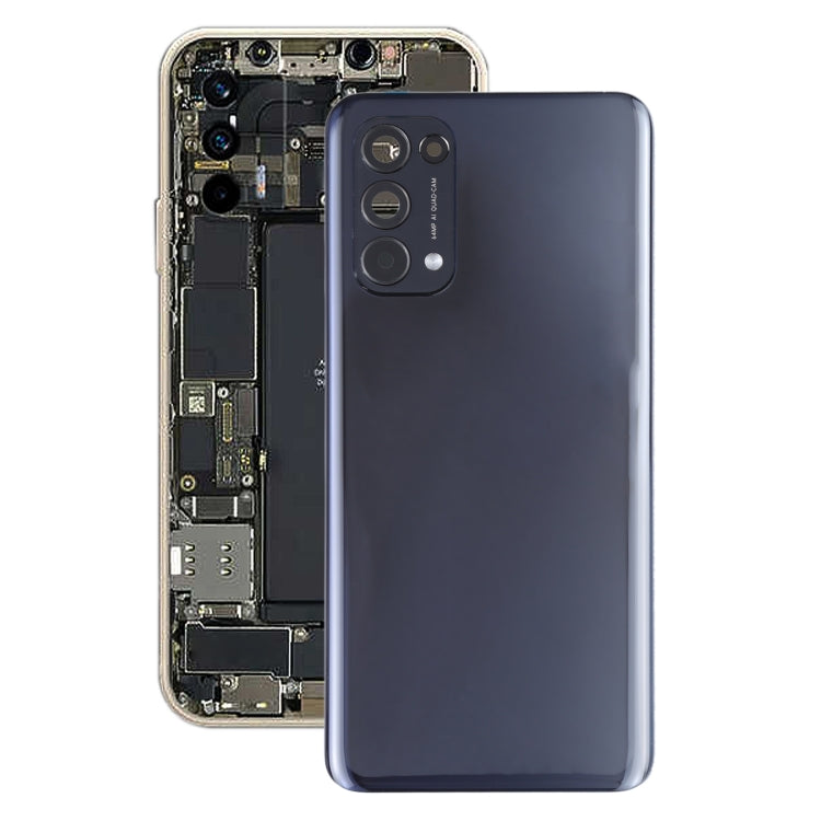 For OPPO Reno5 5G / Find X3 Lite PEGM00, PEGT00, CPH2145 Original Battery Back Cover (Black)