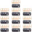 For Tecno Pouvoir 4 / 4 Pro LC7 10pcs Back Camera Lens - Camera Parts by PMc TechLife | Online Shopping South Africa | PMc TechLife | Buy Now Pay Later Mobicred