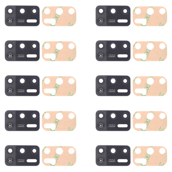 For Tecno Spark 6 Air KE6, KE6j, KF6 10pcs Back Camera Lens