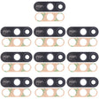For Tecno Pop 3 Plus 10pcs Back Camera Lens - Camera Parts by PMc TechLife | Online Shopping South Africa | PMc TechLife | Buy Now Pay Later Mobicred