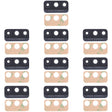For Tecno Spark 6 Go KE5j, KE5k 10pcs Back Camera Lens - Camera Parts by PMC TechLife | Online Shopping South Africa | PMC TechLife