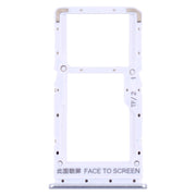 SIM Card Tray + SIM Card Tray / Micro SD Card Tray for Xiaomi Poco X3 GT 21061110AG (White)
