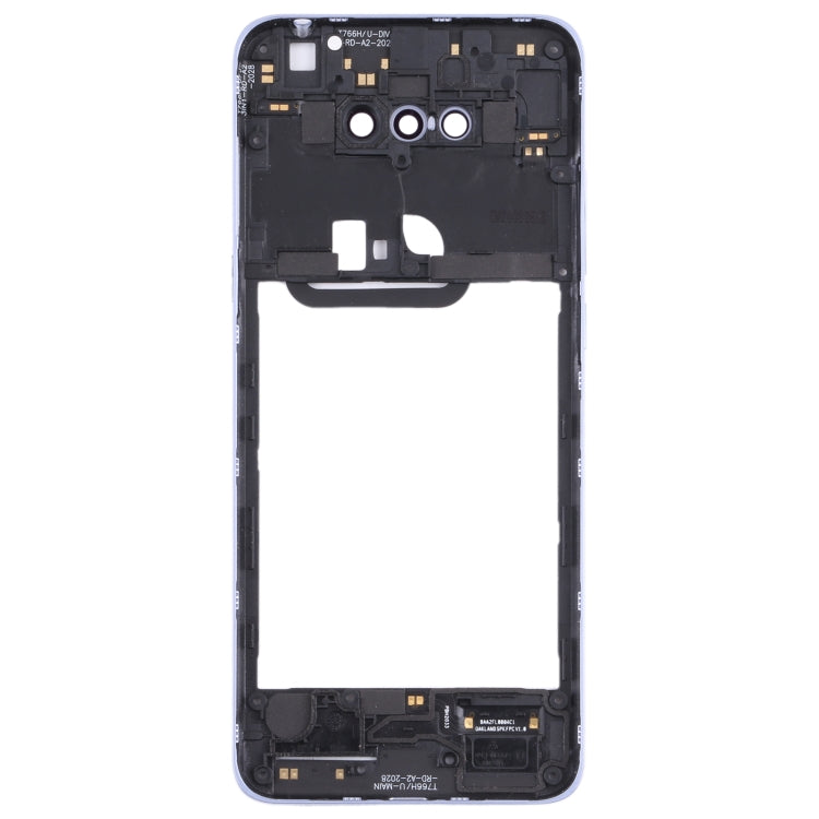 Original Middle Frame Bezel Plate for TCL 10 SE T766H_EEA(Silver)