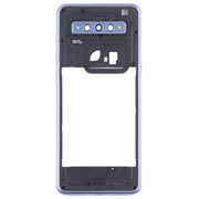 Original Middle Frame Bezel Plate for TCL 10 SE T766H_EEA(Silver)