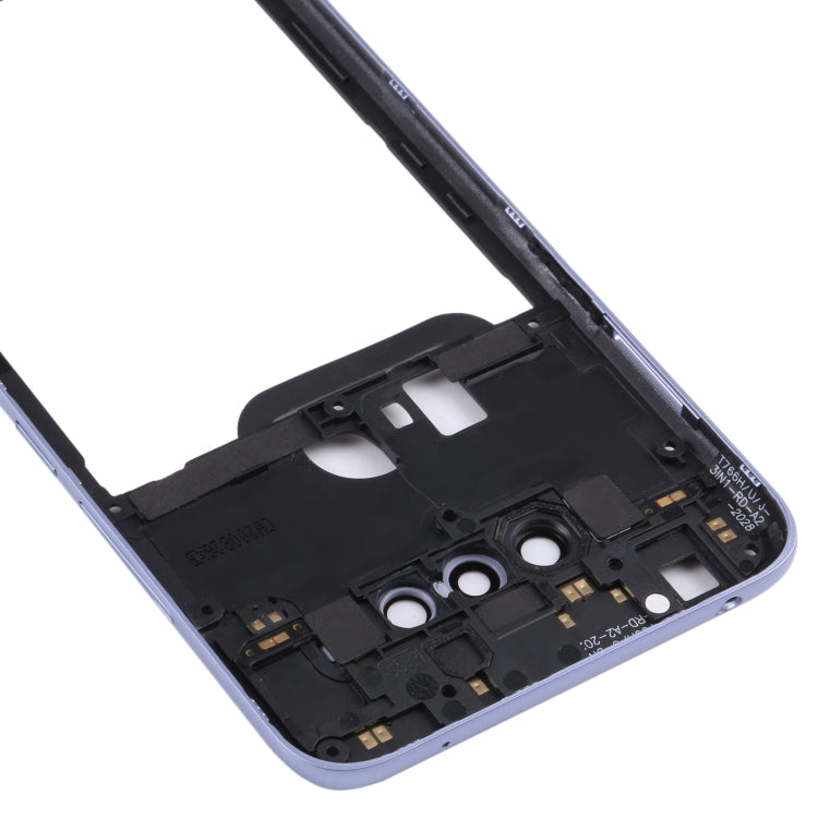 Original Middle Frame Bezel Plate for TCL 10 SE T766H_EEA(Silver)