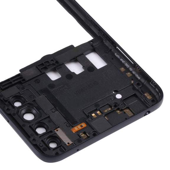Original Middle Frame Bezel Plate for TCL 20 SE T671H (Black)