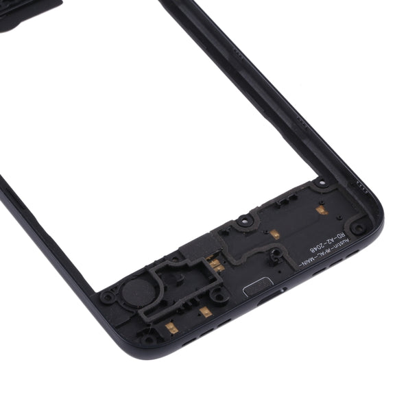 Original Middle Frame Bezel Plate for TCL 20 SE T671H (Black)