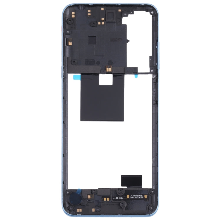 Original Middle Frame Bezel Plate for TCL 20S (Blue)