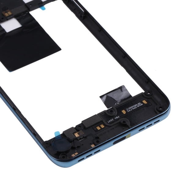 Original Middle Frame Bezel Plate for TCL 20L / 20 Lite T774H, T774B (Blue)