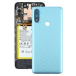Original Battery Back Cover for Motorola Moto E20 XT2155 XT2155-1(Blue) - Back Cover by PMC TechLife | Online Shopping South Africa | PMC TechLife | Buy Now Pay Later Mobicred