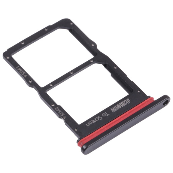 SIM Card Tray + SIM Card Tray for Huawei Nova 8 se Youth (Black)