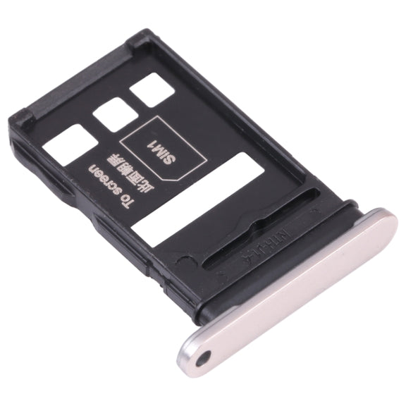 SIM Card Tray + SIM Card Tray for Honor 50 Pro (Silver)
