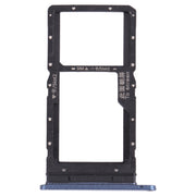 SIM Card Tray + SIM Card Tray / Micro SD Card Tray for Honor play 5T (Blue)