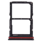 SIM Card Tray + NM Card Tray for Huawei nova 7 SE 5G Youth (Black)