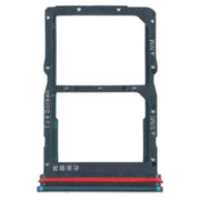 SIM Card Tray + NM Card Tray for Huawei nova 7 SE 5G Youth (Green)