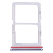 SIM Card Tray + NM Card Tray for Huawei nova 7 SE 5G Youth (Blue)