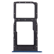 SIM Card Tray + SIM Card Tray / Micro SD Card Tray for Huawei Enjoy 20 5G (Blue)