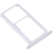 SIM Card Tray + SIM Card Tray / Micro SD Card Tray for Honor 9X Lite (Silver)