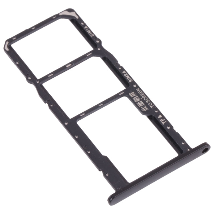 SIM Card Tray + SIM Card Tray + Micro SD Card Tray for Huawei Y5 lite (2018) (Black)