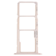 SIM Card Tray + SIM Card Tray + Micro SD Card Tray for Huawei Y5 lite (2018) (Silver)
