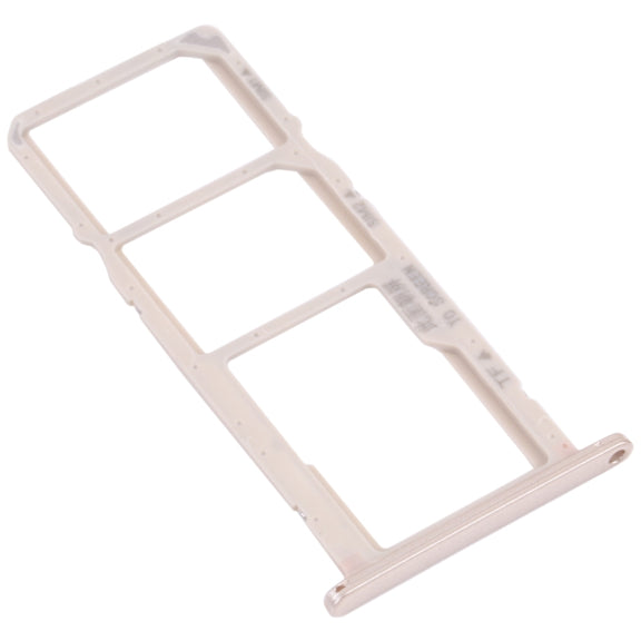 SIM Card Tray + SIM Card Tray + Micro SD Card Tray for Huawei Y5 lite (2018) (Silver)