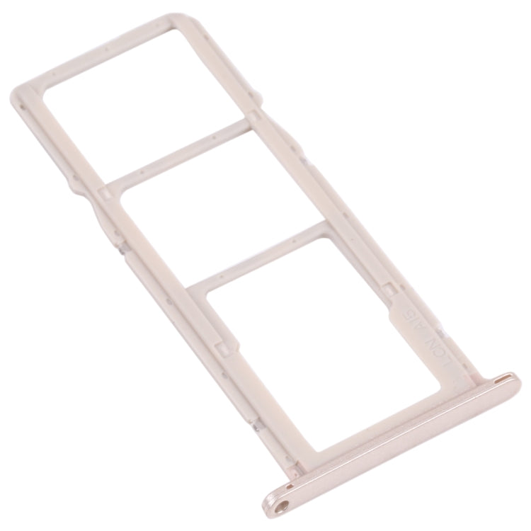SIM Card Tray + SIM Card Tray + Micro SD Card Tray for Huawei Y5 lite (2018) (Silver)