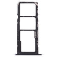SIM Card Tray + SIM Card Tray + Micro SD Card Tray for Huawei Y6 Prime (2018) (Black) - Card Socket by PMc TechLife | Online Shopping South Africa | PMc TechLife | Buy Now Pay Later Mobicred