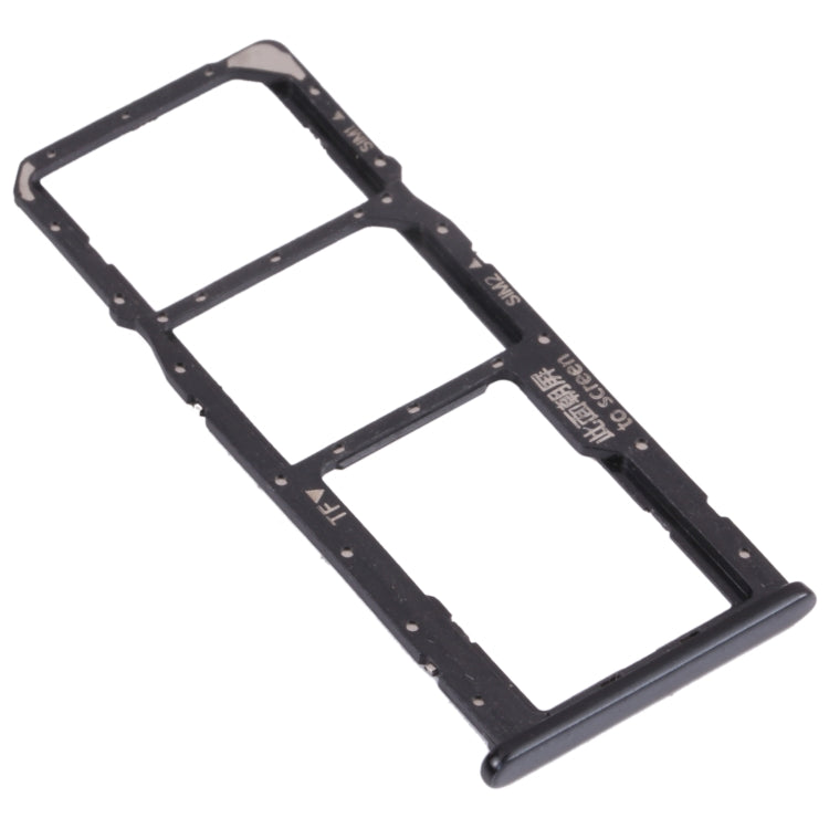 SIM Card Tray + SIM Card Tray + Micro SD Card Tray for Huawei Y7 (2018) (Black)
