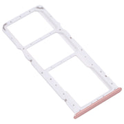 SIM Card Tray + SIM Card Tray + Micro SD Card Tray for Huawei Y9 (2018) (Pink)