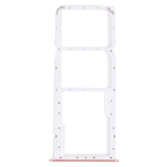 SIM Card Tray + SIM Card Tray + Micro SD Card Tray for Huawei Y9 (2018) (Pink)