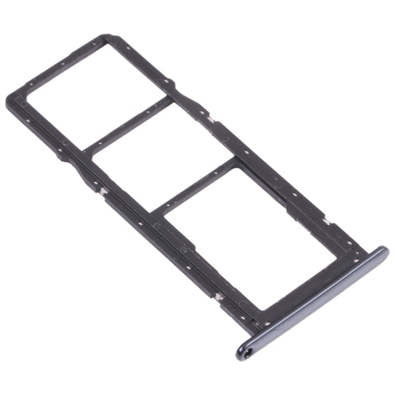 SIM Card Tray + SIM Card Tray + Micro SD Card Tray for Huawei Y6 (2018) (Black)
