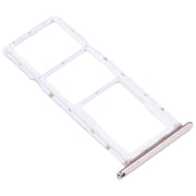 SIM Card Tray + SIM Card Tray + Micro SD Card Tray for Huawei Y6 (2018) (Silver)