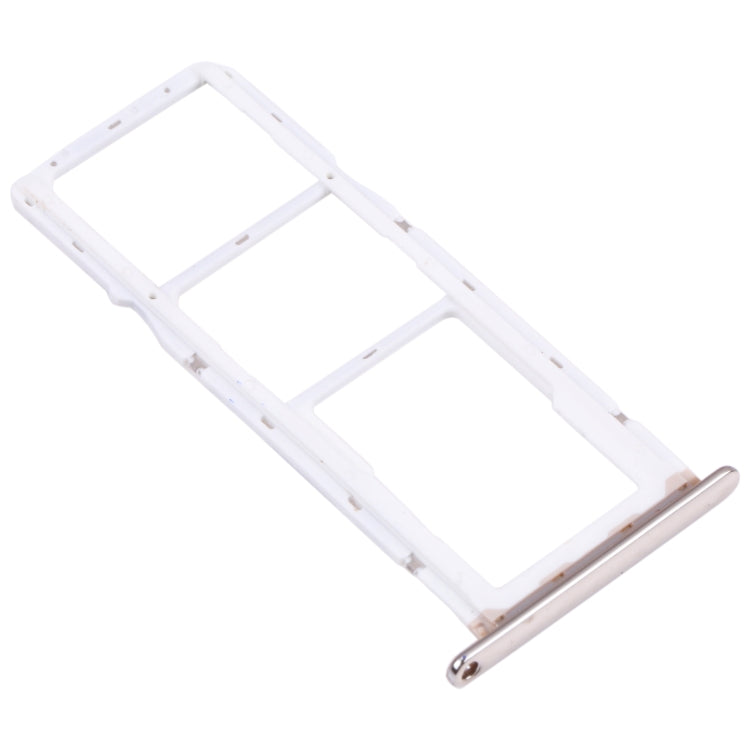 SIM Card Tray + SIM Card Tray + Micro SD Card Tray for Huawei Y6 (2018) (Silver)