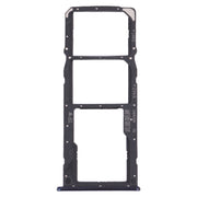SIM Card Tray + SIM Card Tray + Micro SD Card Tray for Huawei Enjoy 8 (Blue)
