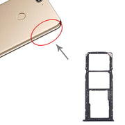 SIM Card Tray + SIM Card Tray + Micro SD Card Tray for Huawei Enjoy 8 (Blue)
