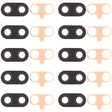 10 PCS Back Camera Lens for LG K40S LMX430HM, LM-X430 - For LG by PMC TechLife | Online Shopping South Africa | PMC TechLife