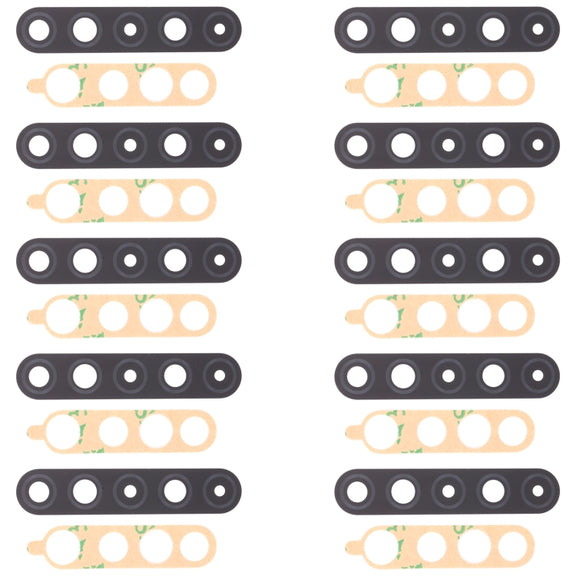 10 PCS Back Camera Lens for LG K61 LMQ630EAW, LM-Q630EAW, LM-Q630