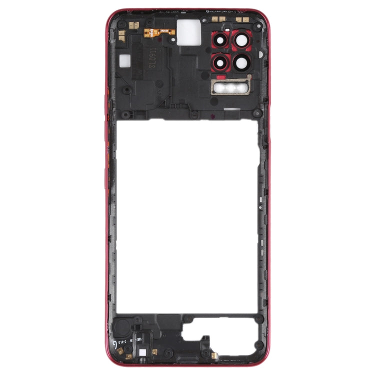 Middle Frame Bezel Plate for LG Q52 / K62 (Red)