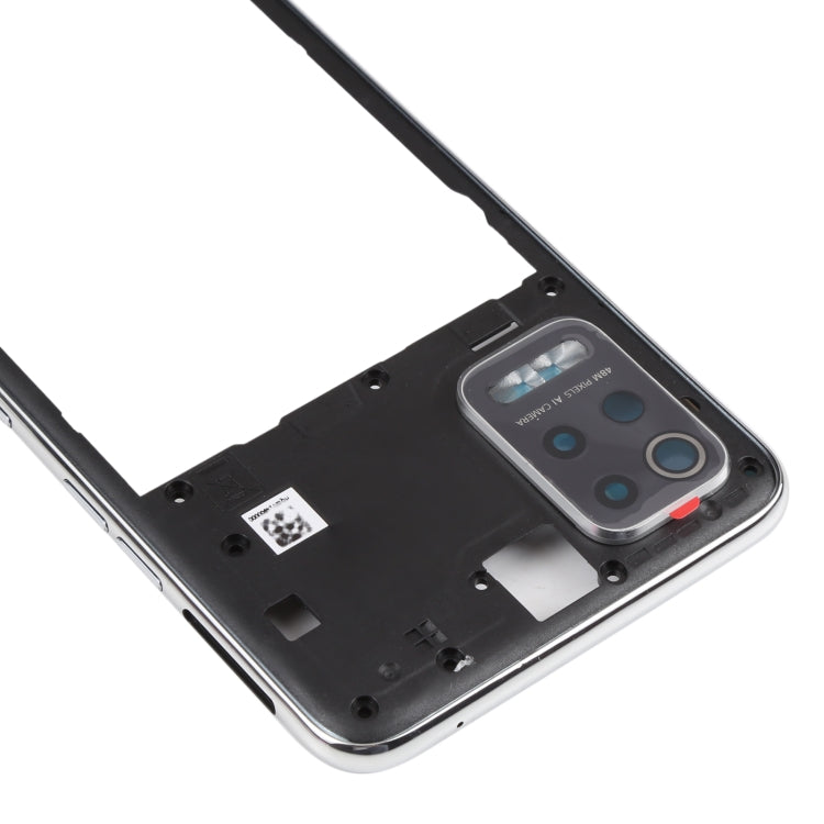 Middle Frame Bezel Plate for LG Q52 / K62 (Silver)