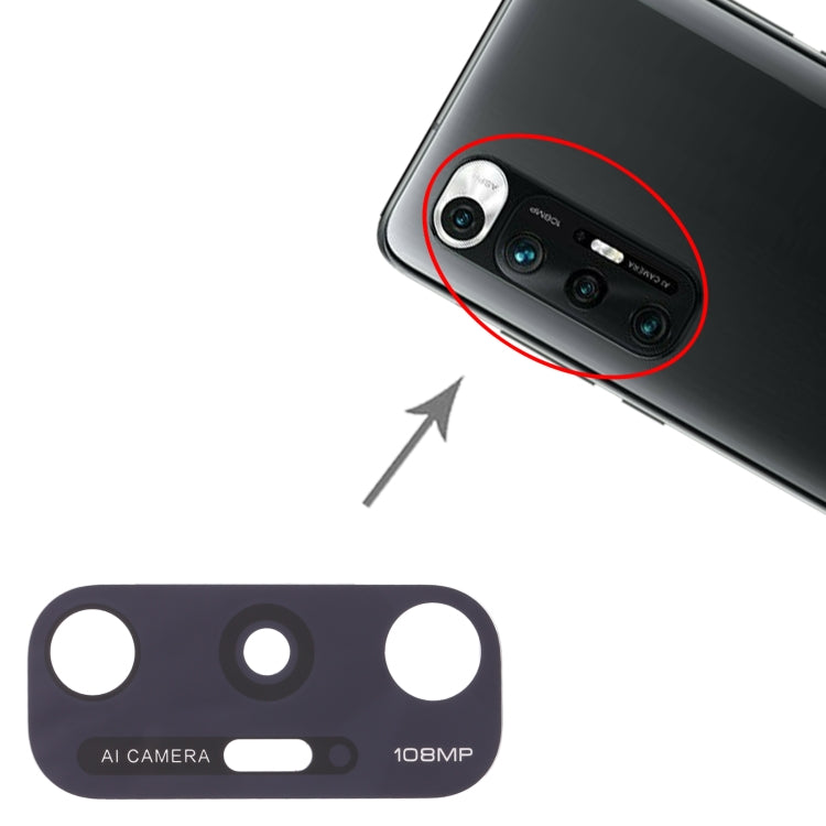 10 PCS Back Camera Lens for Xiaomi Mi 10s M2102J2SC