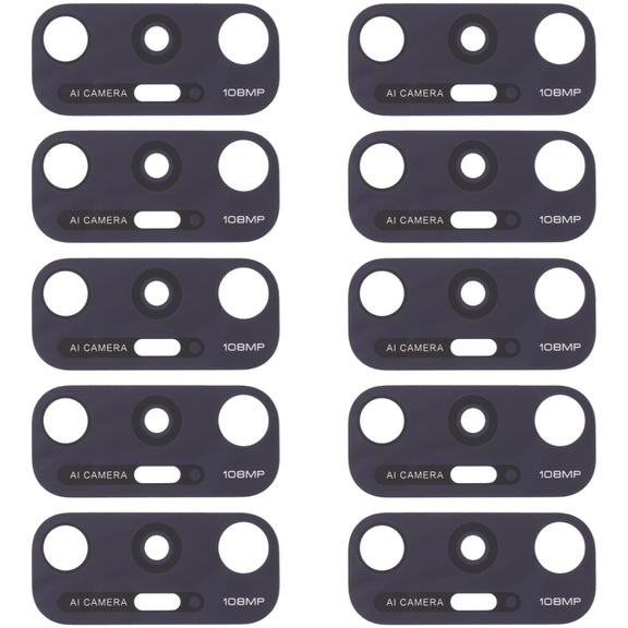 10 PCS Back Camera Lens for Xiaomi Mi 10s M2102J2SC