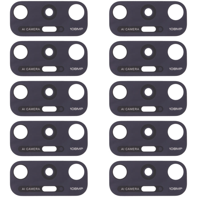 10 PCS Back Camera Lens for Xiaomi Mi 10s M2102J2SC
