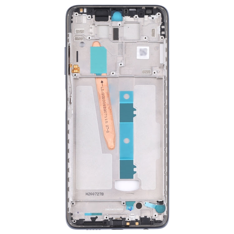 Original Middle Frame Bezel Plate for Xiaomi Poco X3 (Black)