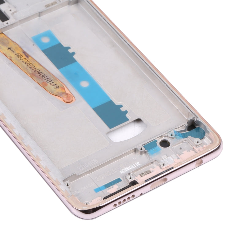 Original Middle Frame Bezel Plate for Xiaomi Poco X3 (Gold)