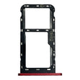 SIM Card Tray + Micro SD Card Tray for ZTE Blade A51 (Red) - For ZTE by PMC TechLife | Online Shopping South Africa | PMC TechLife