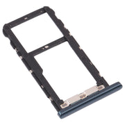 SIM Card Tray + SIM Card Tray / Micro SD Card Tray for ZTE Blade V10 Vita (Green)