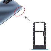 SIM Card Tray + Micro SD Card Tray for ZTE Blade V2020 Smart (Frosted green)
