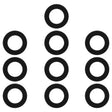 10 PCS Back Camera Lens for Sony Xperia XZ2 Compact / Xperia XZ2 / Xperia XZ3 - free shipping - PMC TechLife - Order now!
