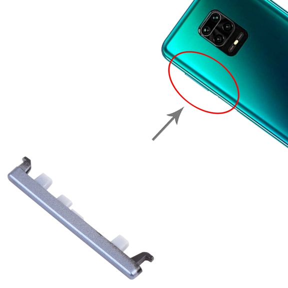 Volume Control Button for Xiaomi Redmi Note 9S / Redmi Note 9 Pro Max / Redmi Note 9 Pro(India) (Black)